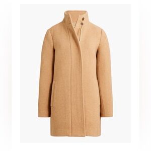 J.Crew Button Neck City Coat